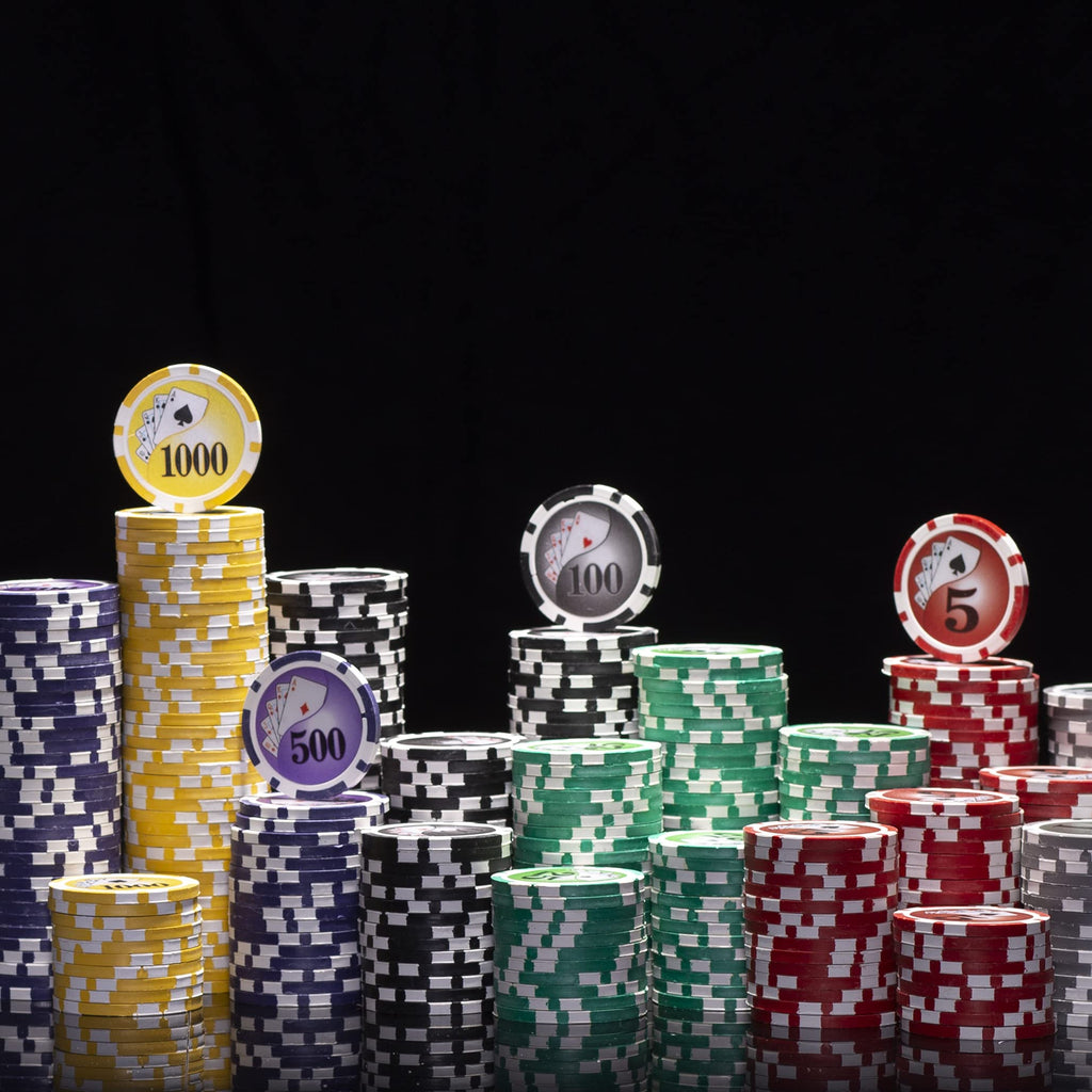 Yin Yang Pre-built Poker Chip Set