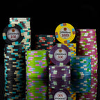 Showdown Pre-built Poker Chip Set