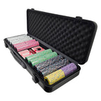 Jupiter Club 43mm Oversized Pre-built Poker Chip Set (500-count)