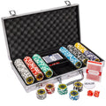 Black Diamond Pre-built Poker Chip Set