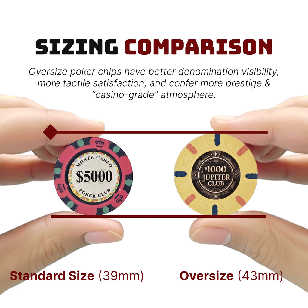 500-count 43mm Poker Chip Case