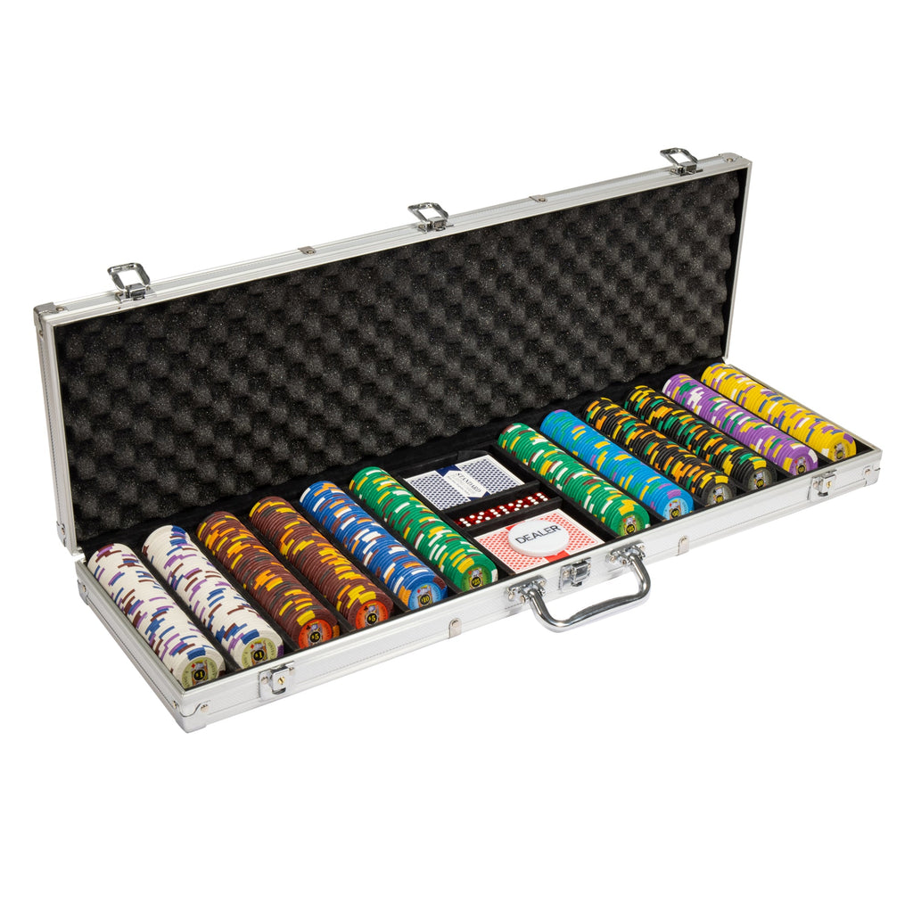 King's Casino Pre-built Poker Chip Set
