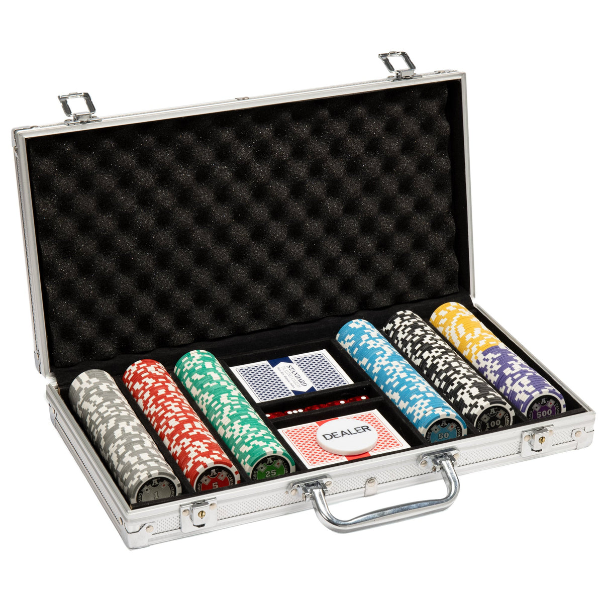 Ace Casino Pre-built Poker Chip Set