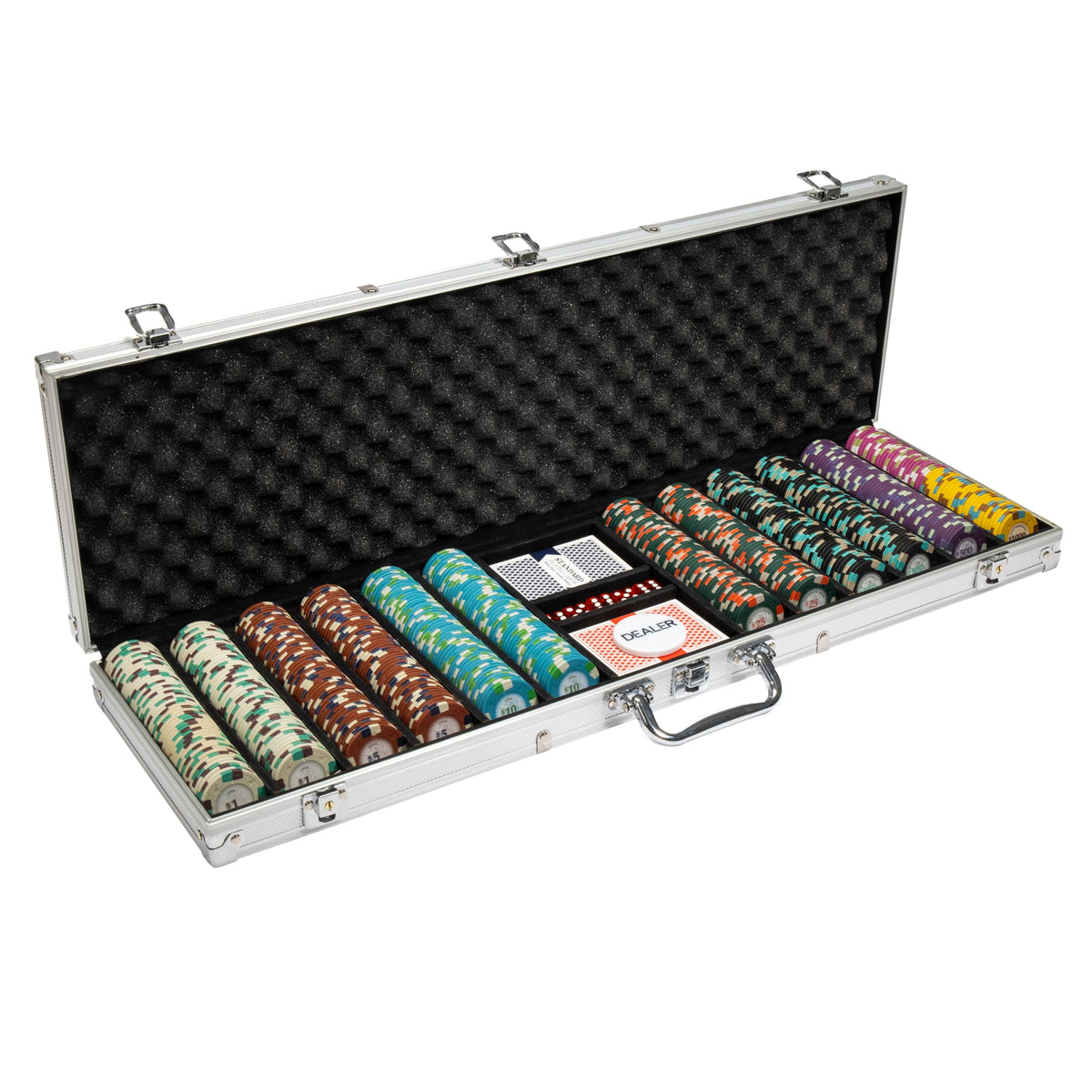 Poker Knights Pre-built Poker Chip Set