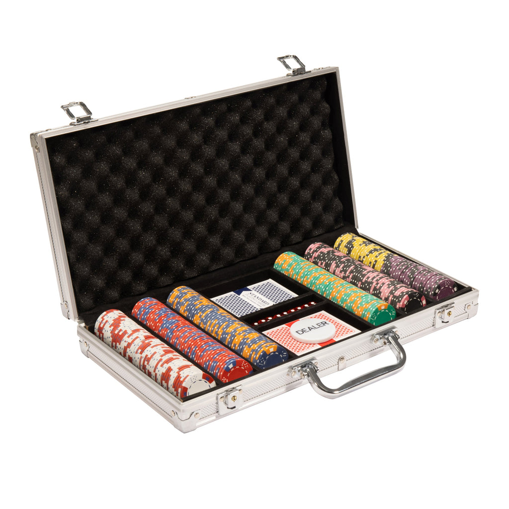 Crown & Dice Pre-built Poker Chip Set