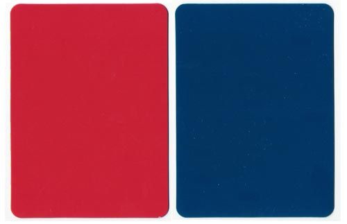 Dealer Cut Cards Red/Blue