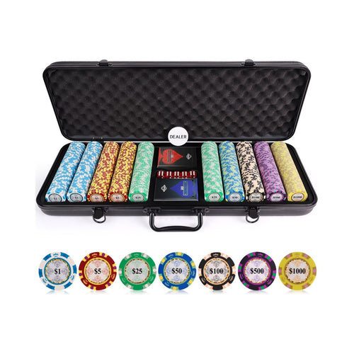Monte Carlo Clay Poker Chips