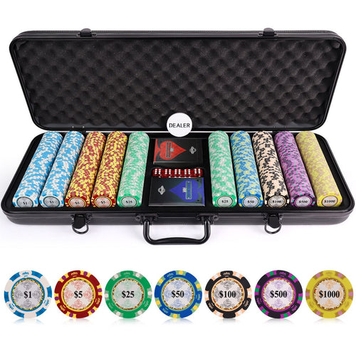 Monte Carlo Clay Poker Chips